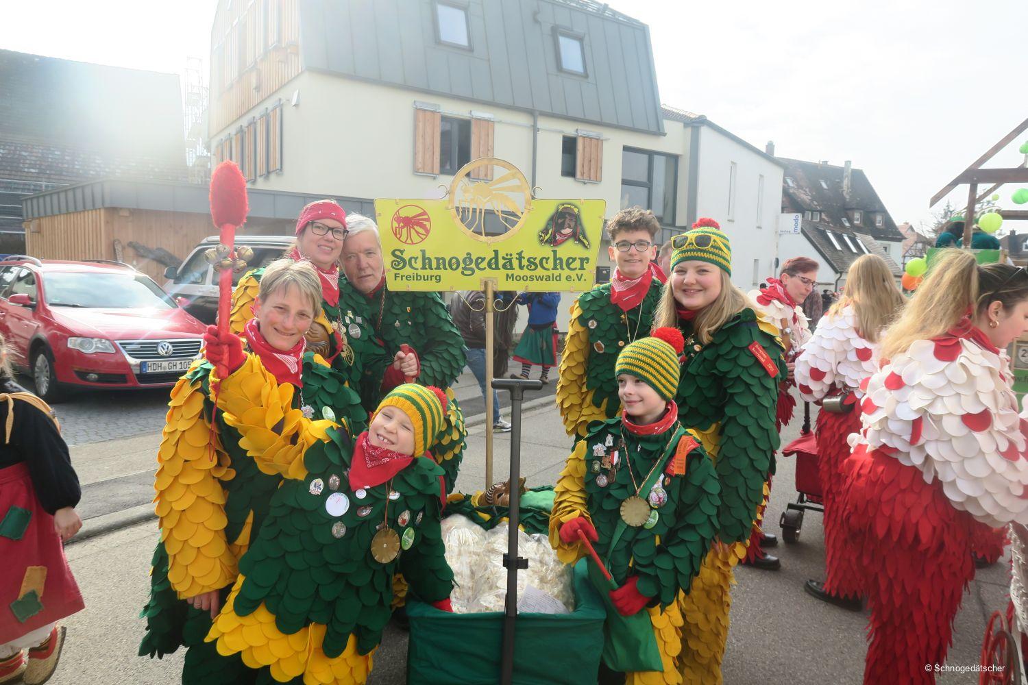 Fasnet Wochenende in Freiburg St. Georgen